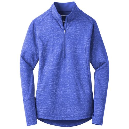 Women's Stretch Reflective Heather 1/2-Zip Pullover image thumbnail