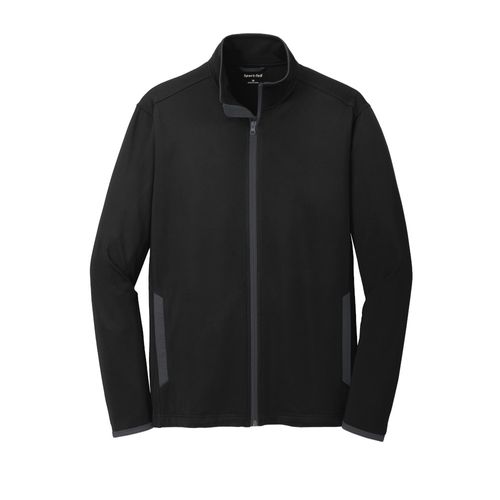 Men's Stretch Contrast Full-Zip image thumbnail