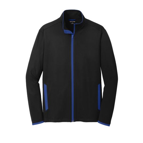 Men's Stretch Contrast Full-Zip image thumbnail