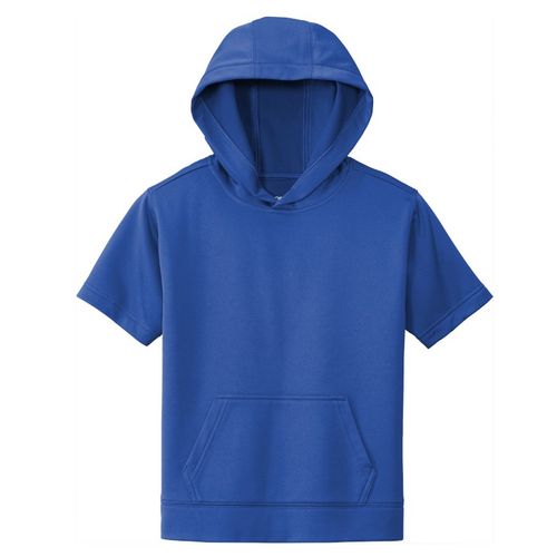 Youth Short Sleeve Hooded Pullover image thumbnail