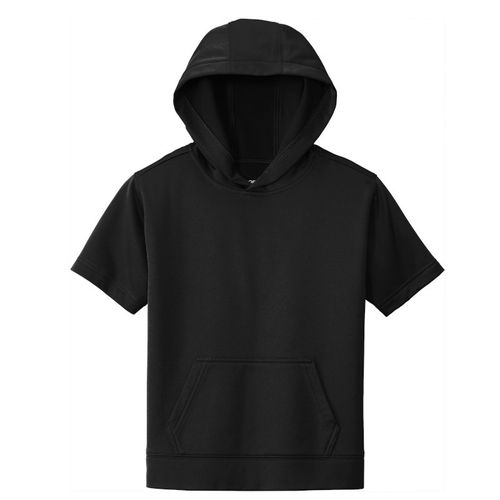 Youth Short Sleeve Hooded Pullover image thumbnail