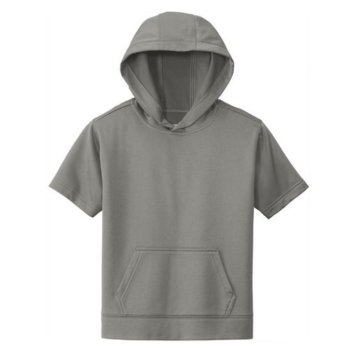 Youth Short Sleeve Hooded Pullover image thumbnail