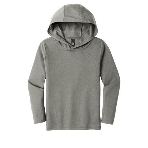 Youth Tri-Blend Hooded Long Sleeve Shirt image thumbnail