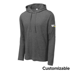 Image of Men's Tri-Blend Long Sleeve Hoodie