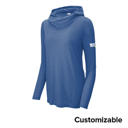 Image of Women's Tri-Blend Long Sleeve Hoodie