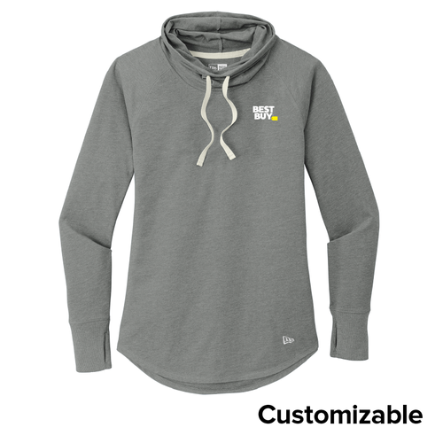 Women's New Era Sueded Cotton Cowl Tee image thumbnail