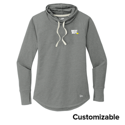Image of Women's New Era Sueded Cotton Cowl Tee