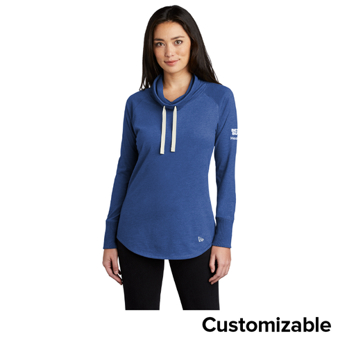 Women's New Era Sueded Cotton Cowl Tee image thumbnail