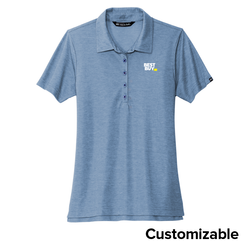 Image of Women's TravisMathew Coastal Heathered Polo