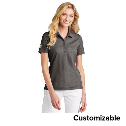 Women's TravisMathew Coastal Heathered Polo image thumbnail
