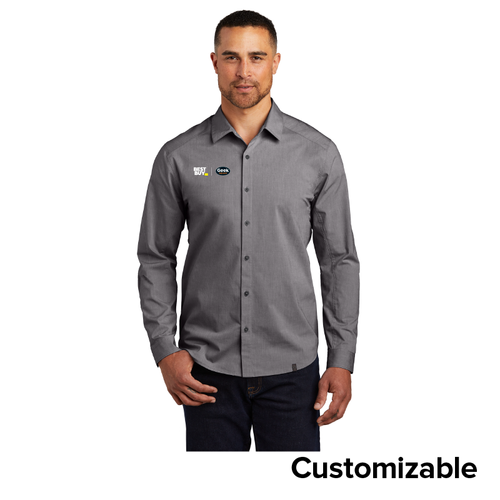 Men's OGIO Traveler Long Sleeve Woven Shirt  image thumbnail