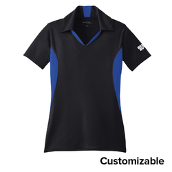 Image of Women’s Micropique Colorblock Wicking Polo