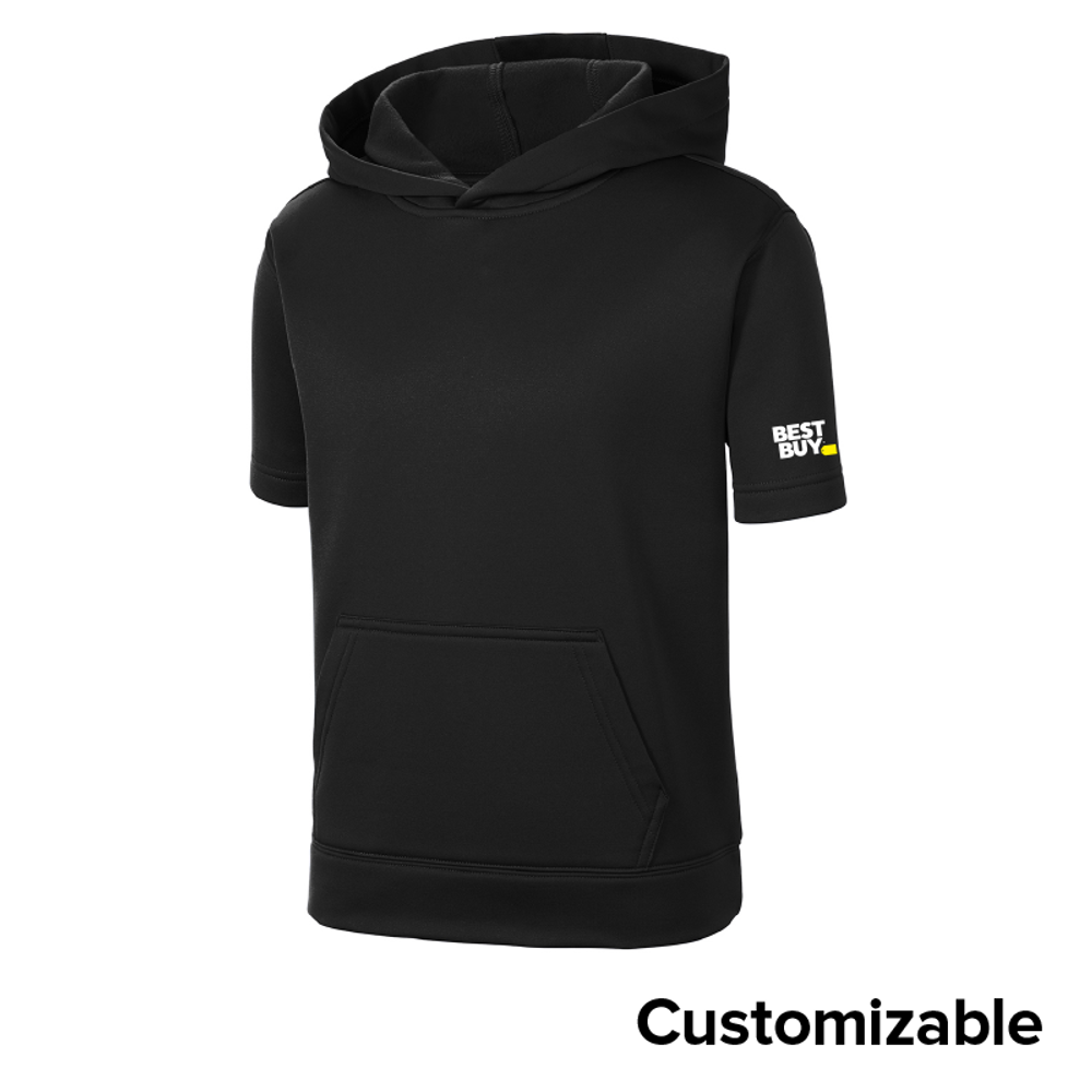 Youth Short Sleeve Hooded Pullover primary image