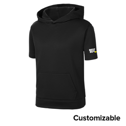 Image of Youth Short Sleeve Hooded Pullover