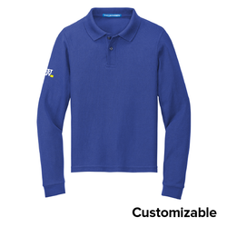 Image of Youth Long Sleeve Polo 