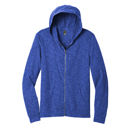 Men's Heathered Full-Zip Hoodie image thumbnail