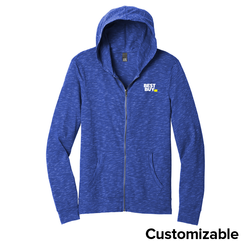 Image of Men's Heathered Full-Zip Hoodie