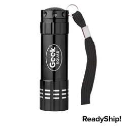 Image of Geek Squad Aluminum Flashlight with Strap