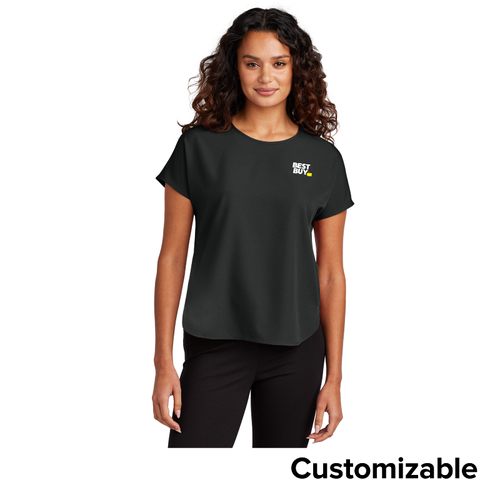 Women's Stretch Crepe Crew image thumbnail