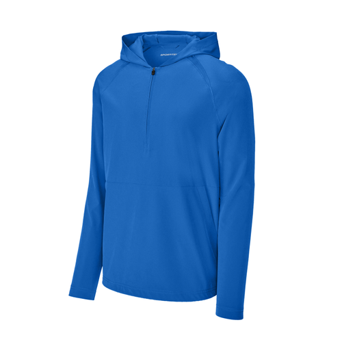Men's Replay 1/2-Zip Long Sleeve Hooded Jacket image thumbnail