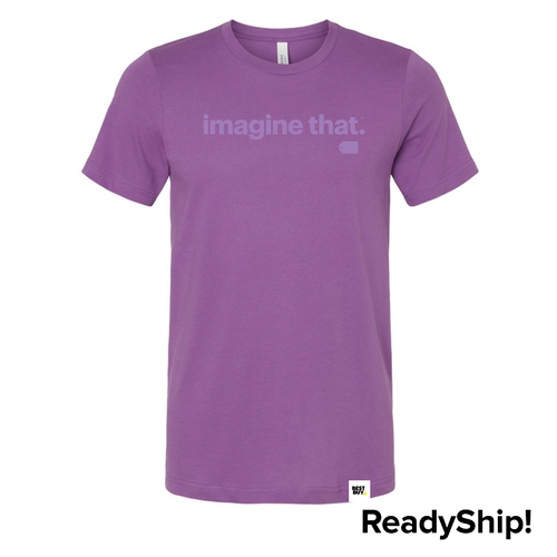 Purple Unisex imagine that. T-Shirt image thumbnail