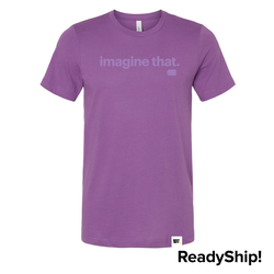 Image of Purple Unisex imagine that. T-Shirt