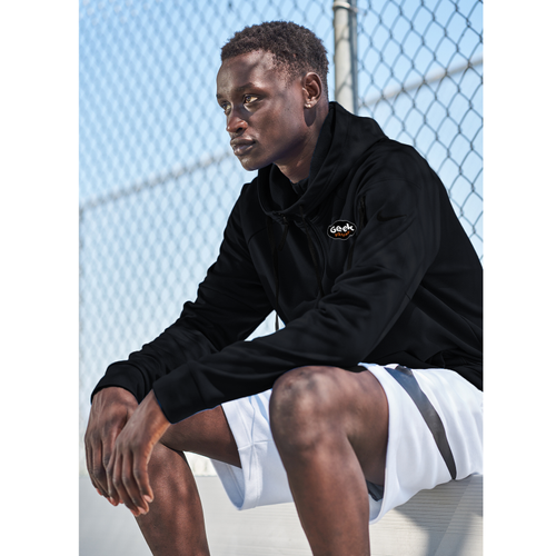 Unisex Nike Therma-FIT Pocket 1/4-Zip Fleece Hoodie image thumbnail