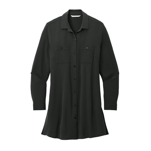 Women's Textured Crepe Long Tunic image thumbnail