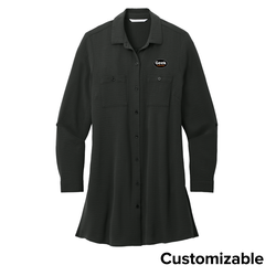Image of Women's Textured Crepe Long Tunic