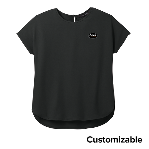 Women's Stretch Crepe Crew image thumbnail