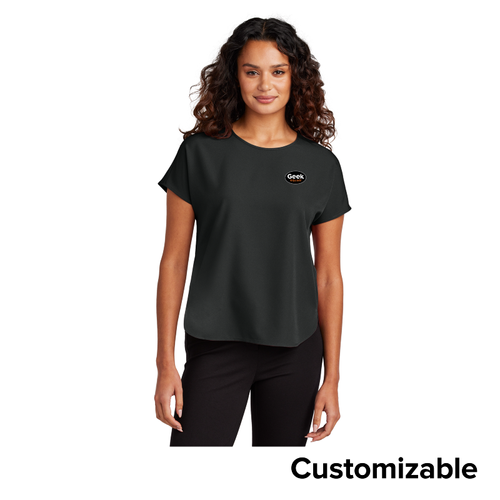 Women's Stretch Crepe Crew image thumbnail