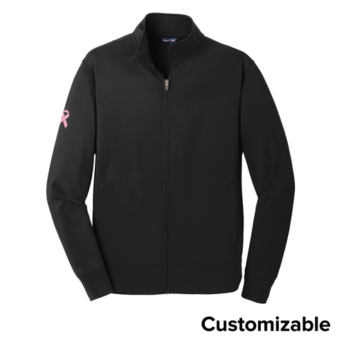 Men's Breast Cancer Awareness Performance Full-Zip image thumbnail