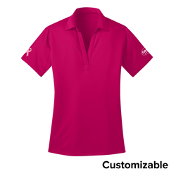 Image of Women's Breast Cancer Awareness Performance Polo