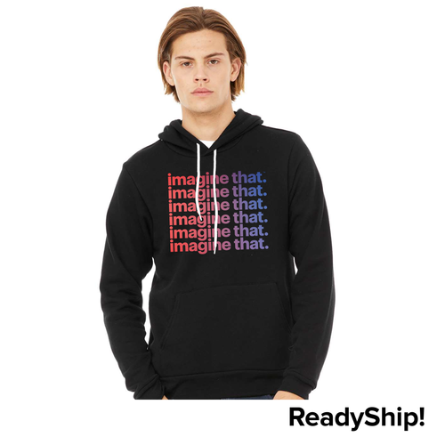 Black Unisex imagine that. Hoodie image thumbnail