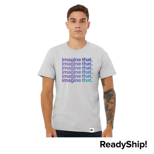 Silver Unisex imagine that. T-Shirt image thumbnail