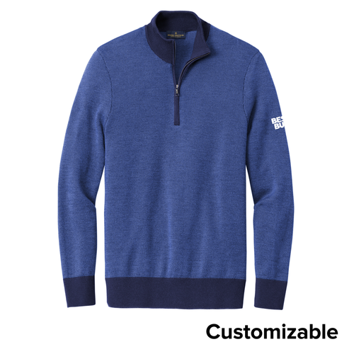 Men's Brooks Brothers 1/4-Zip Sweater image thumbnail