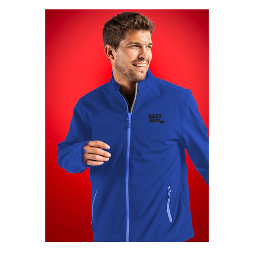 Men's Pace Full-Zip Softshell Jacket image thumbnail