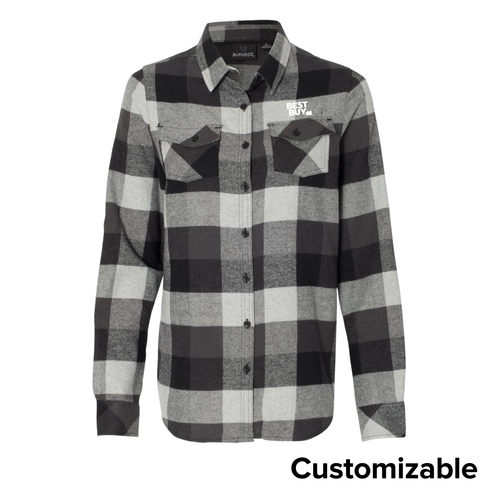 Women's Harvest Plaid Flannel Shirt image thumbnail