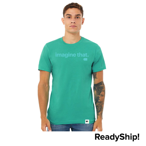 Teal Unisex imagine that. T-Shirt image thumbnail