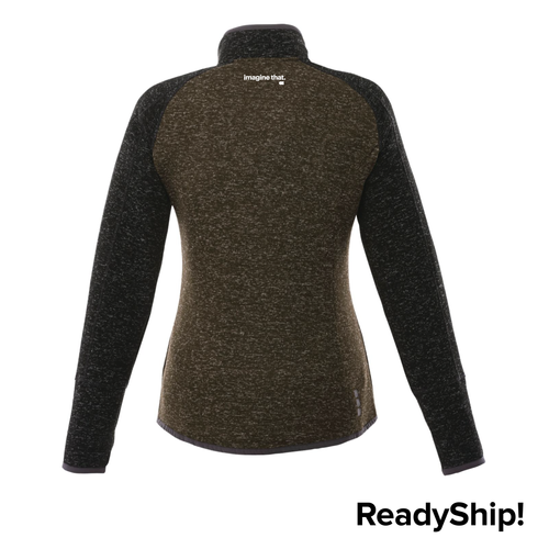 Women's 1/2-Zip Black Pullover Jacket image thumbnail