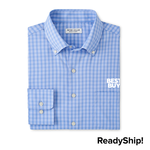 Men's Peter Millar Performance Twill Shirt image thumbnail