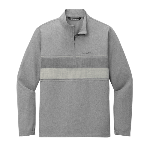 Men's TravisMathew Striped 1/4-Zip Pullover image thumbnail
