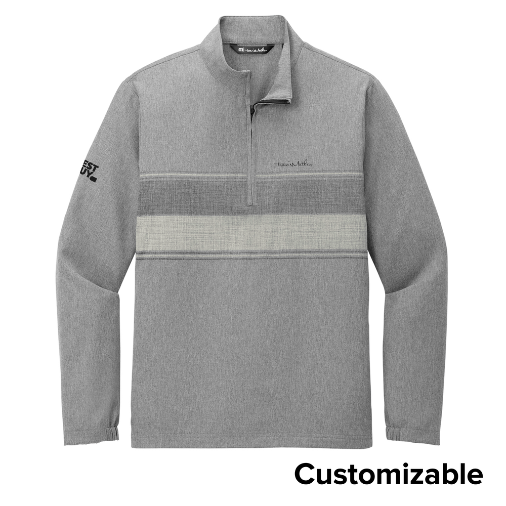 Men's TravisMathew Striped 1/4-Zip Pullover primary image