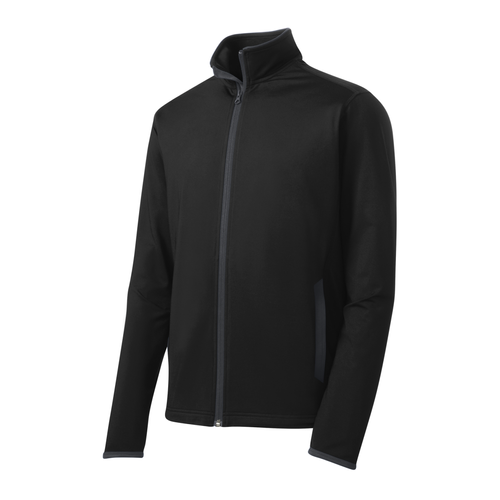 Men's Stretch Contrast Full-Zip image thumbnail