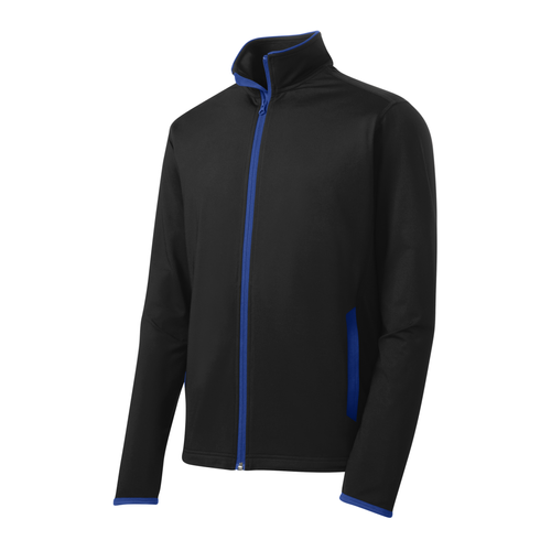 Men's Stretch Contrast Full-Zip image thumbnail