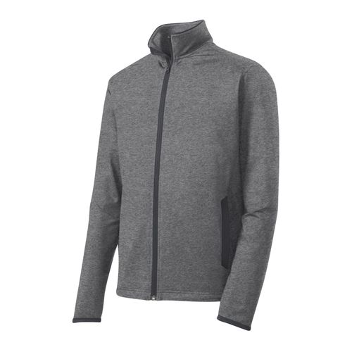Men's Stretch Contrast Full-Zip image thumbnail