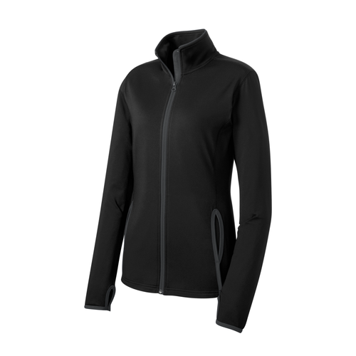 Women's Stretch Contrast Full-Zip image thumbnail
