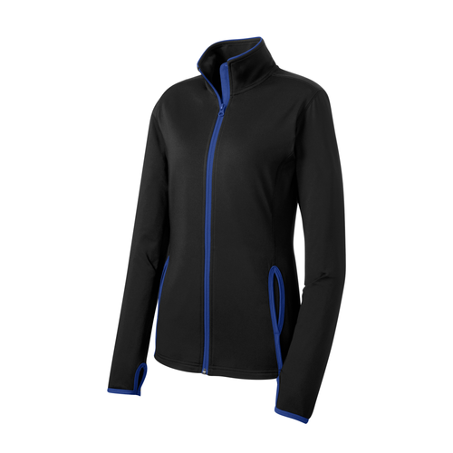 Women's Stretch Contrast Full-Zip image thumbnail