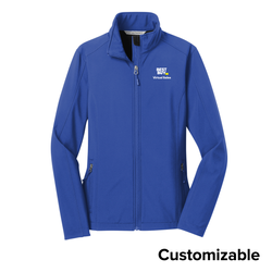 Image of Women's Contrast Soft Shell Jacket