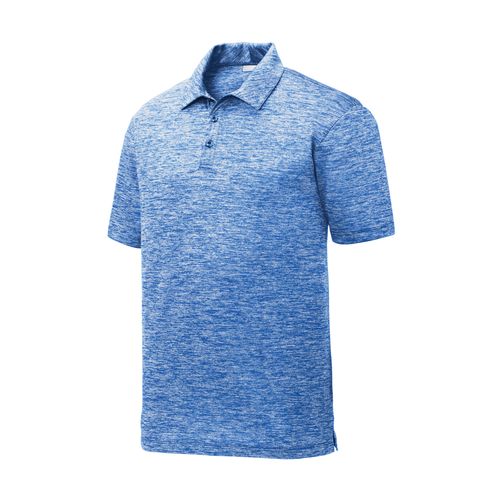 Men's Electrified Heather Polo image thumbnail